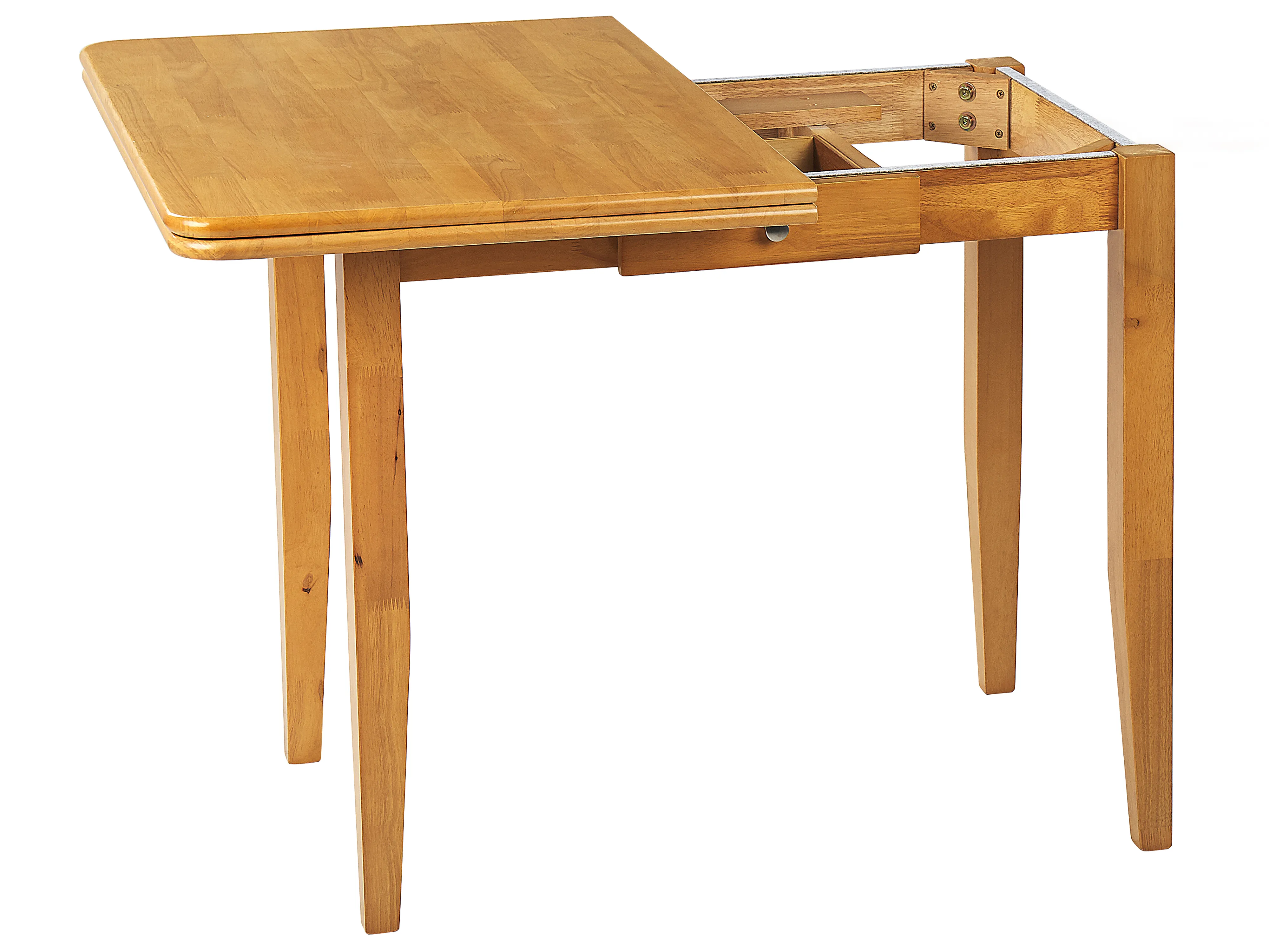 Eettafel uitschuifbaar MASELA Bruin 60 cm Hout 90/120 cm