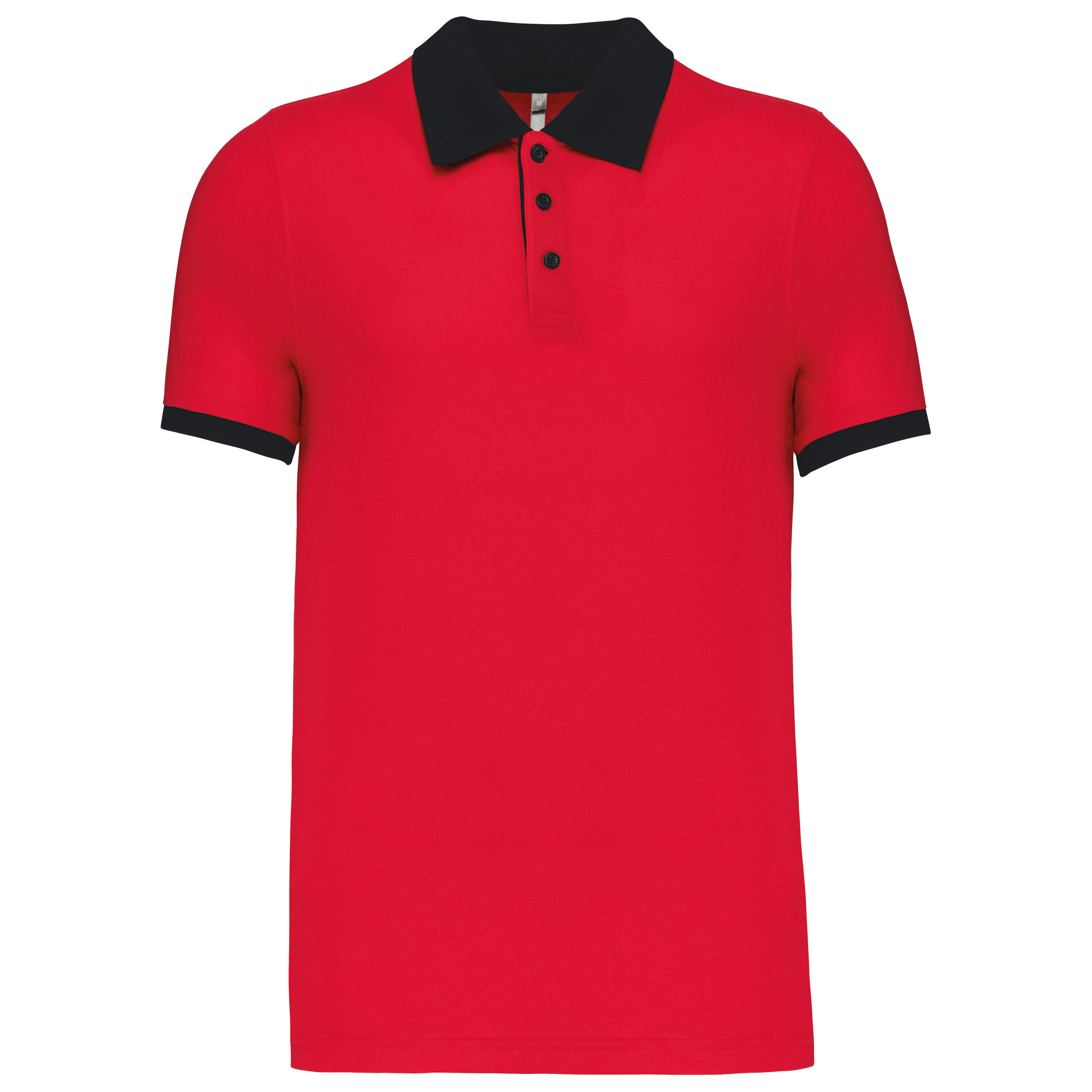 Kariban K258 - Polo piqué bicolore homme