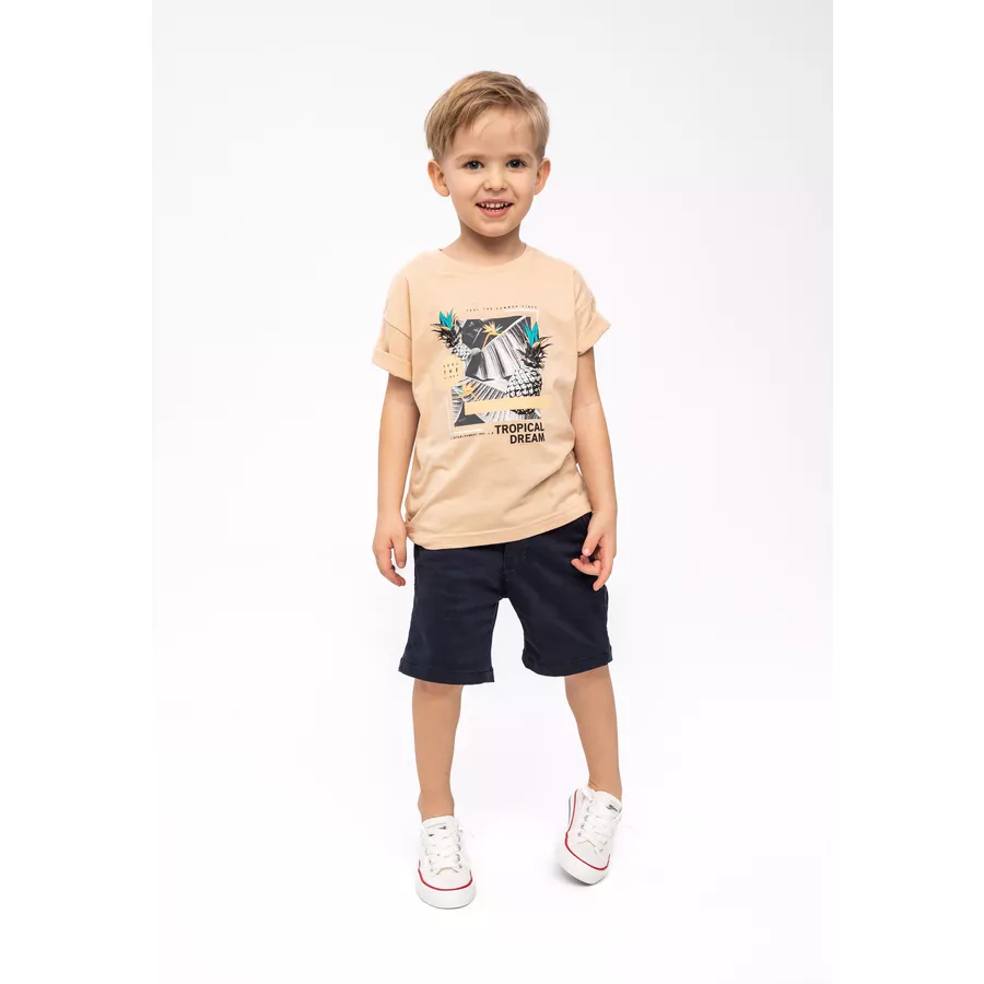 MINOTI 3er-Pack T-Shirts SteingrauWeißGrün