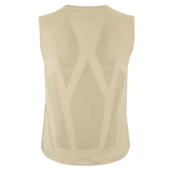Craft Dame T-shirts Adv Tone Perforated Tank Top Brun