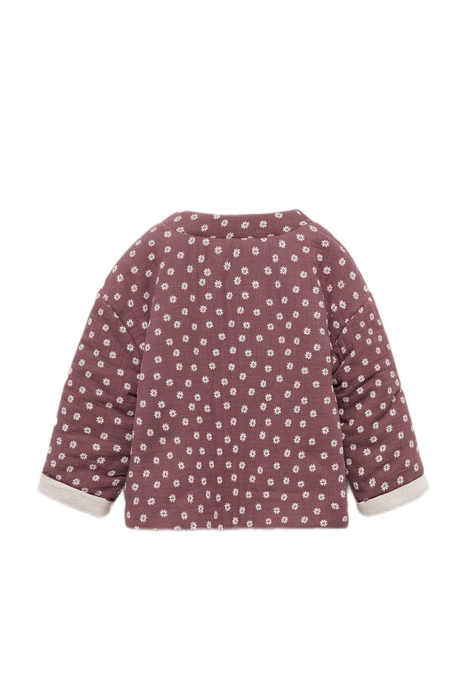 Mango Kids jasje voor binnen donkerrood