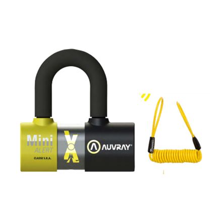 Antivol Auvray BLOCK DISC XTREM MINI ALERT CLASSE SRA + CORDON DE RAPPEL