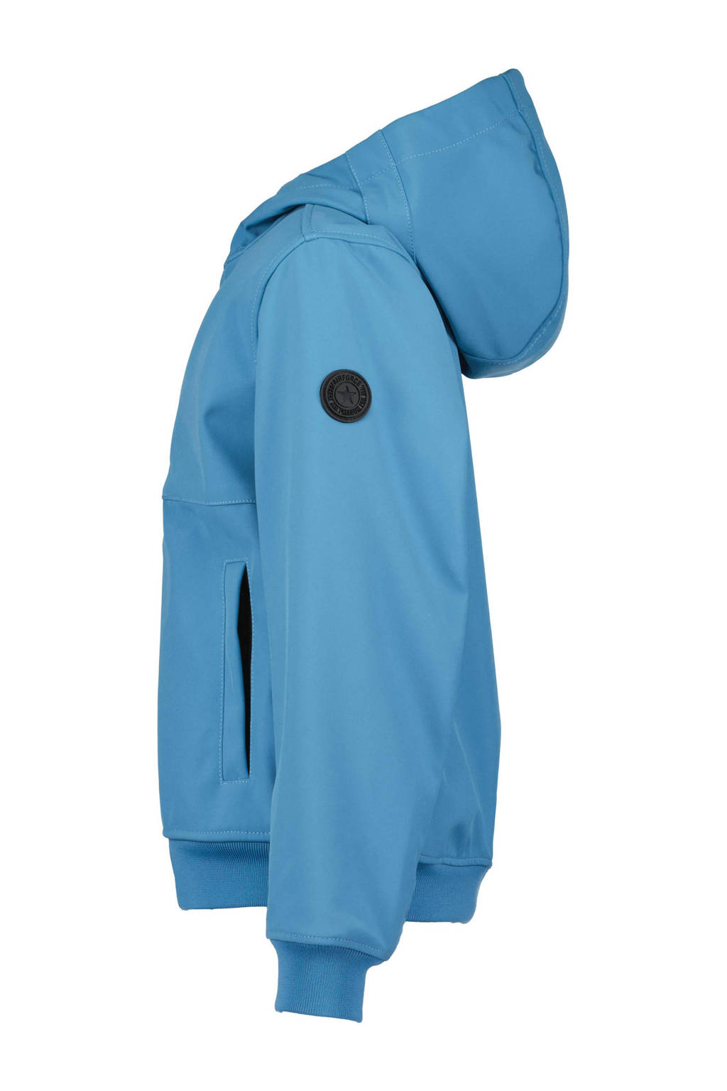 Airforce softshell jas zomer blauw