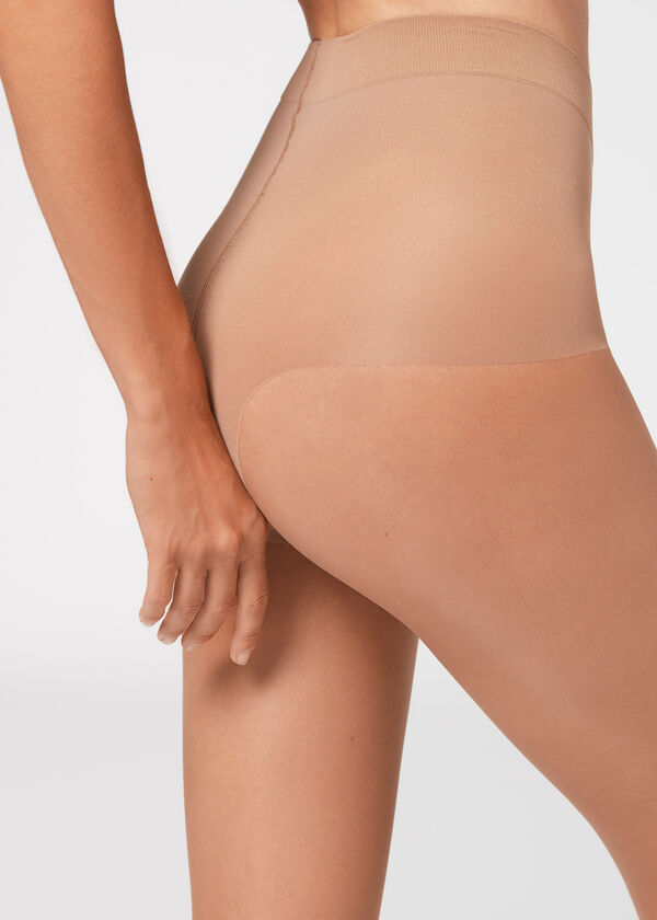 Meia-calça modeladora de 15 denier