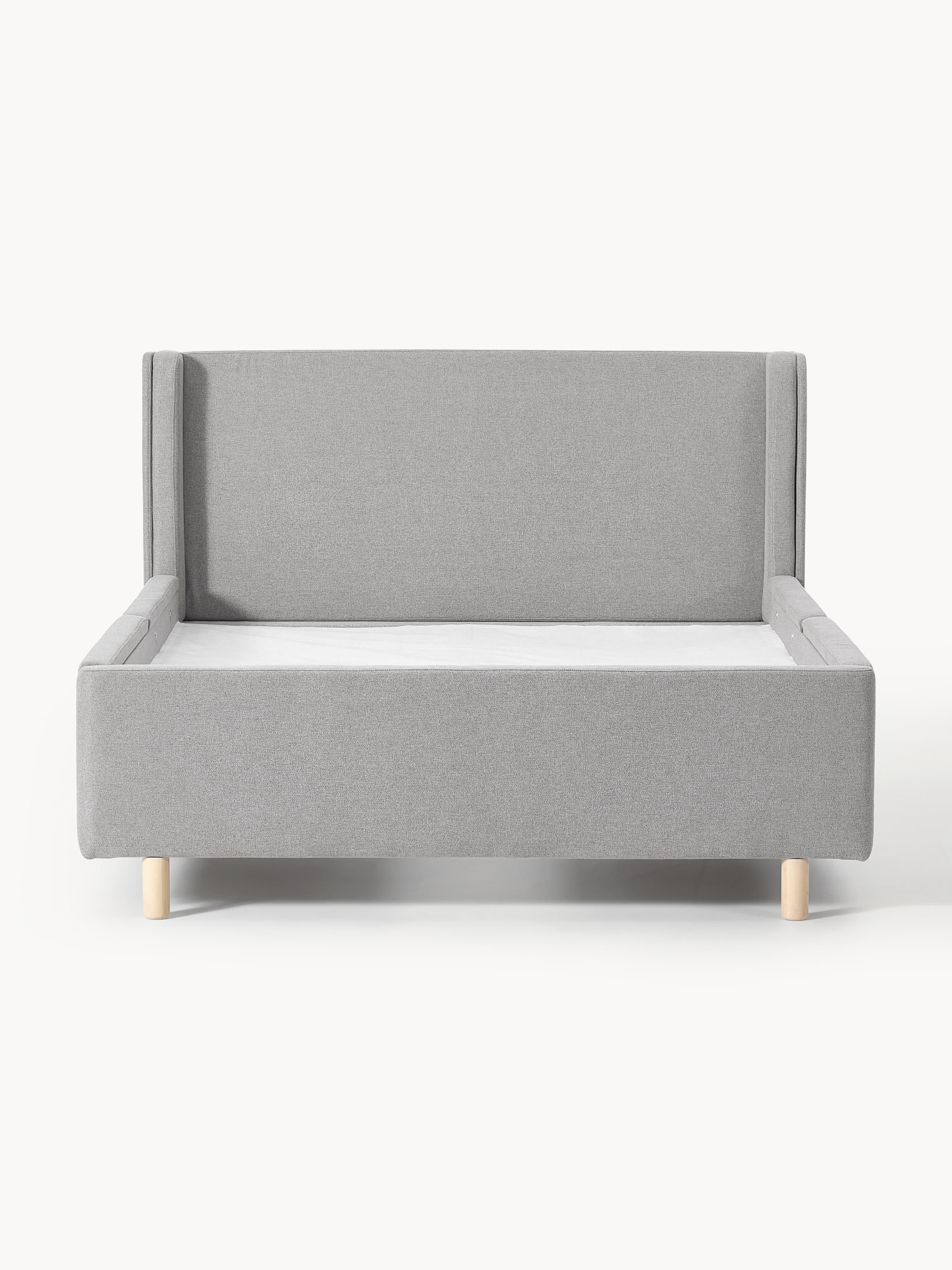 Gestoffeerd bed Arche met lades