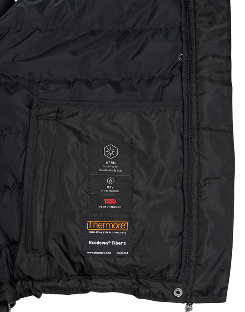 Levi's - EDIE PACKABLE JACKET Negro