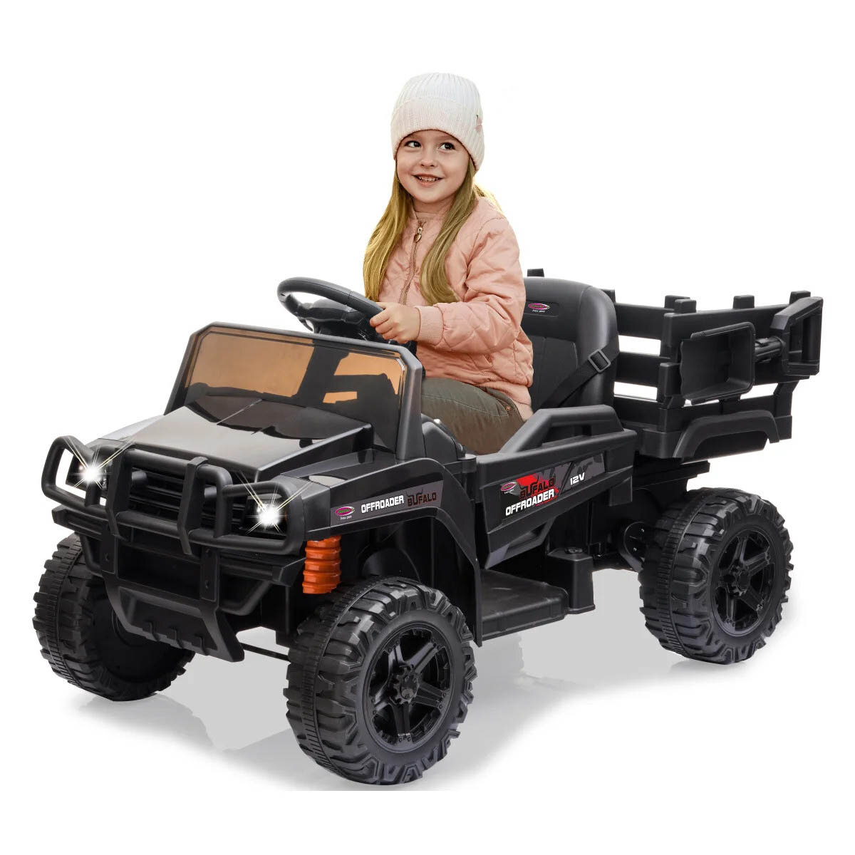 Jamara Jamara Kinderauto Ride-on Offroader Bufalo schwarz