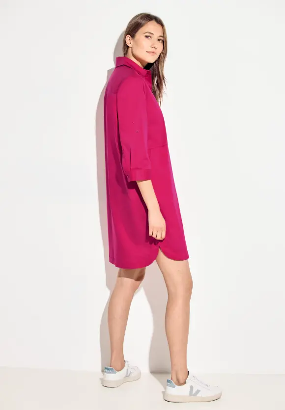 Hemdblusenkleid - pink sorbet