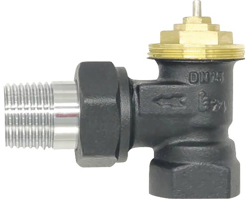 Rotheigner thermostatische kraanbehuizing, hoekmodel, 1/2 inch, matzwart