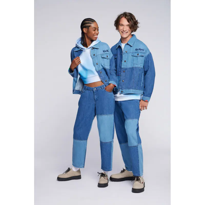 ORGANIC MIX BOYFRIEND JEAN DENIM PANTALON Coton biologique No Gender