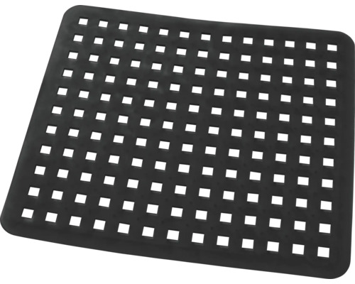 Keukenwasmat Quadro zwart 29x31,5 cm