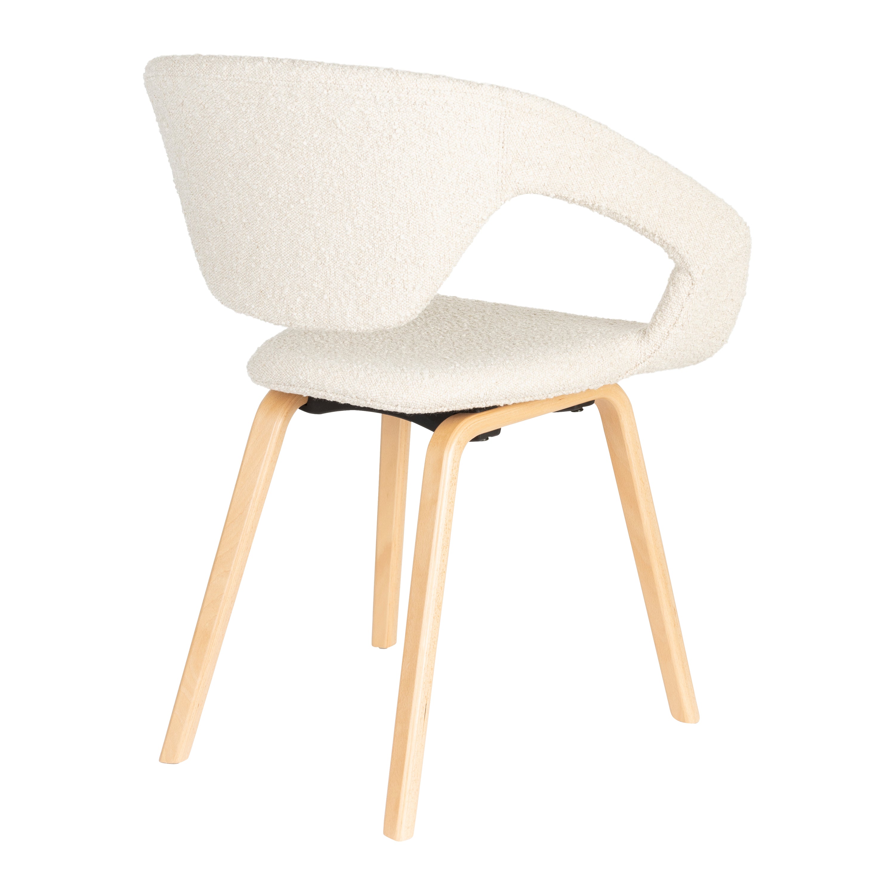 Zuiver Flexback Eetkamerstoel - Beige