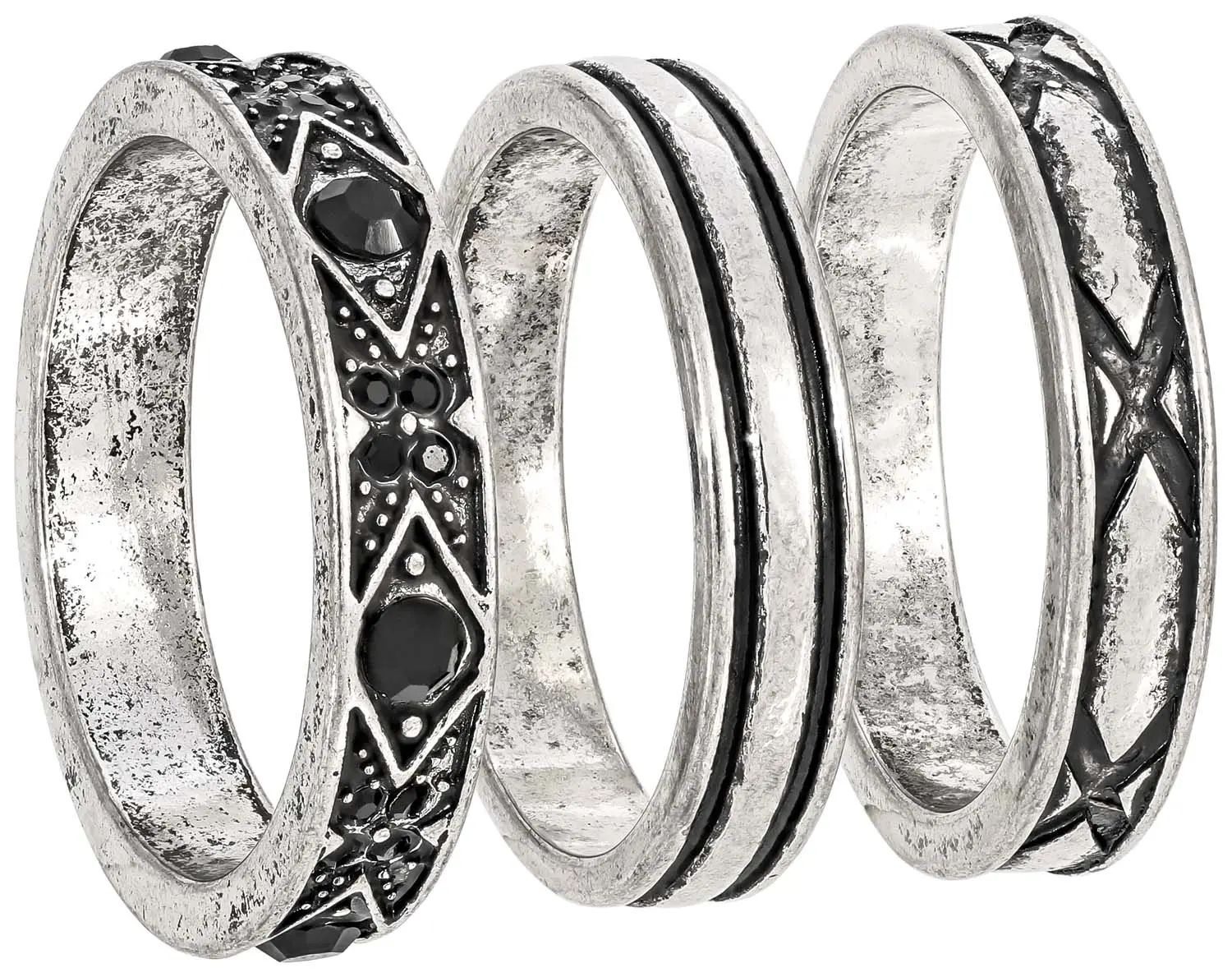 Herren Ring-Set - Various Patterns