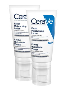 CeraVe Hydraterende Gezichtscrème Multi 2x52ML