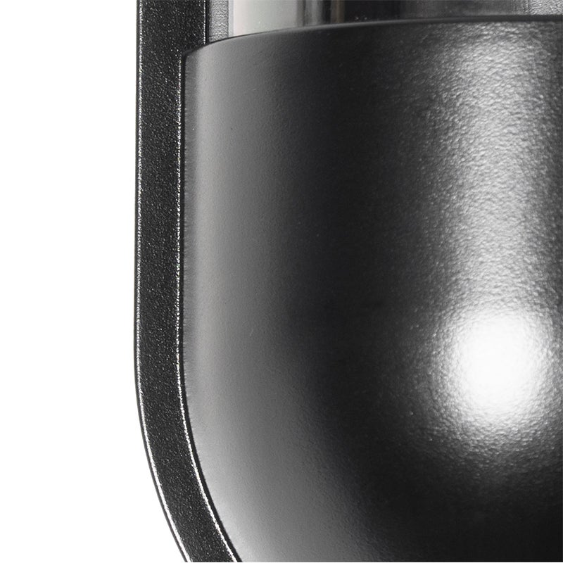 Moderne buitenwandlamp, zwart, IP54 - Stockholm