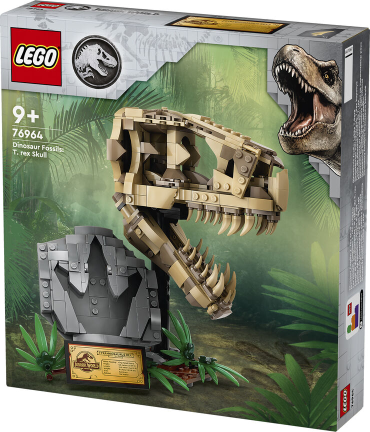 Lego Dinosaurfossiler T-Rex kranium 76964