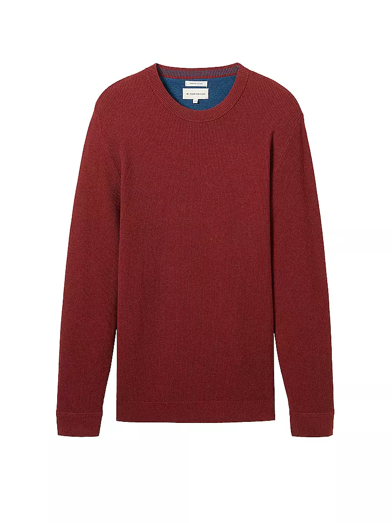 TOM TAILOR Pullover rot