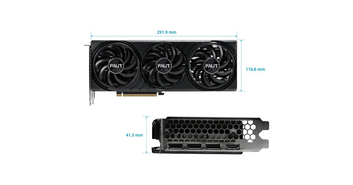 PalitGeForce RTX 5070 Infinity 3 grafische kaart  (DLSS 4, 3x DisplayPort, 1x HDMI 2.1)