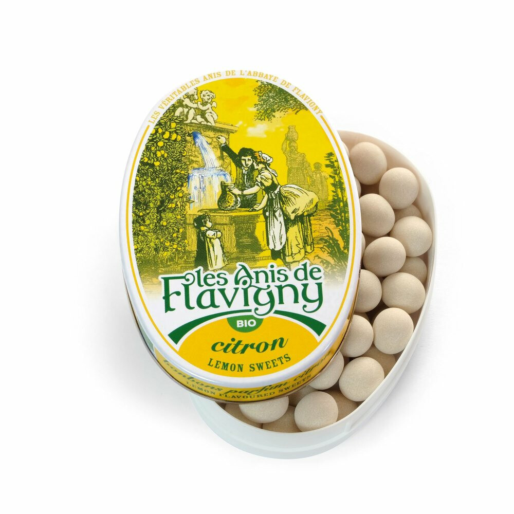 3x Anis De Flavigny Pastilles Biologisch Citroen50 gr
