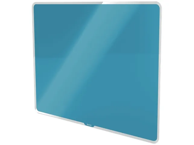 Whiteboard glastavle Leitz Cosy 80x60 cm blå magnetisk