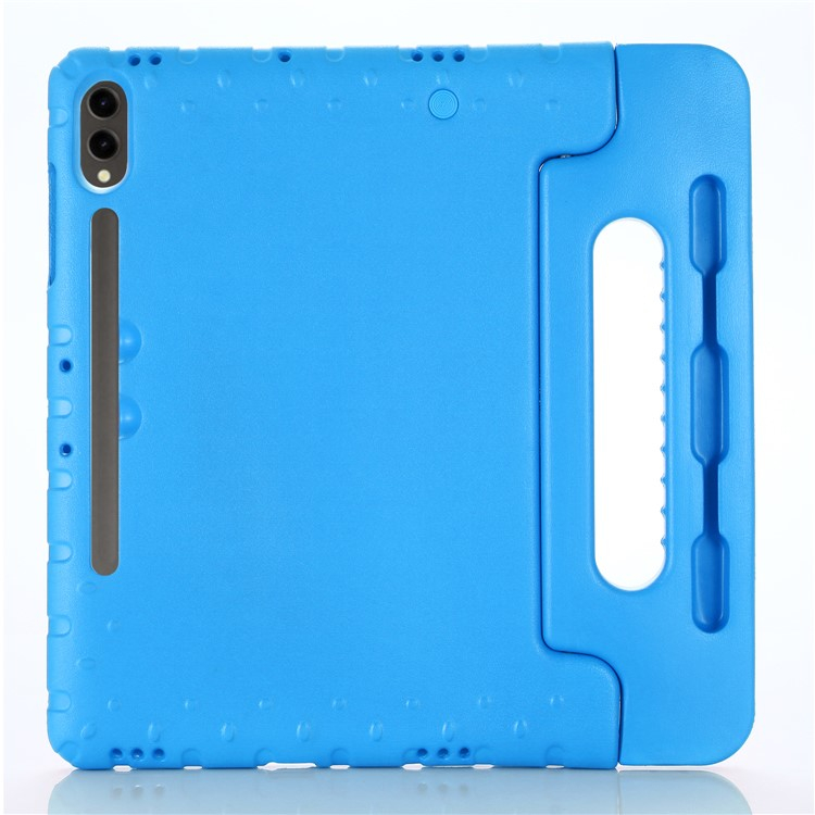 Samsung Galaxy Tab S9 FE  Plus / S9  Plus Stossfeste Kinder Schaumstoff Schutz Hülle   Griff   Standfunktion - Blau