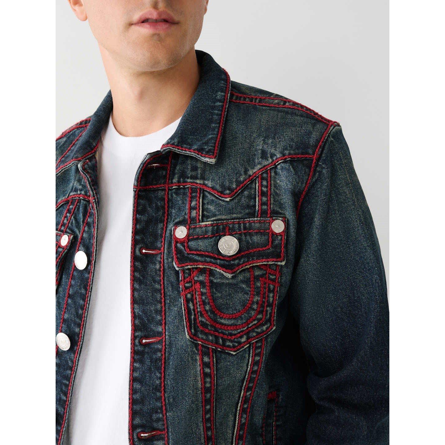 True Religion TR Jimmy Denim Jacket Mens