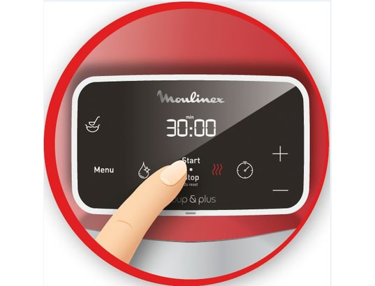 MOULINEX - Blender chauffant Soup & Plus LM924500