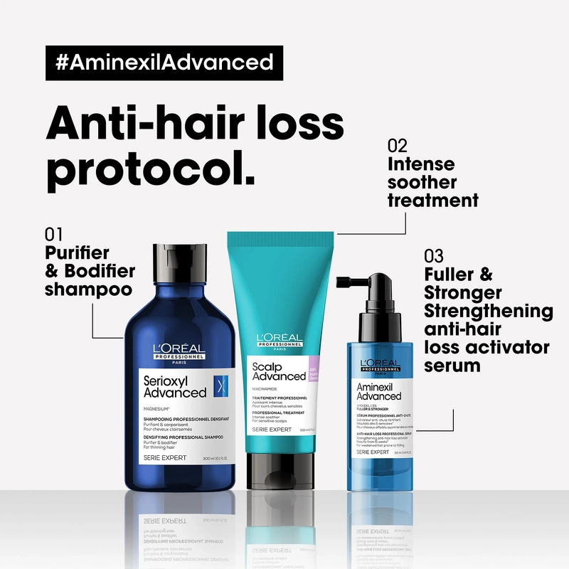 L'Oréal Pro Aminexil Advanced Strengthening Anti Hairloss Activator Serum 90 ml
