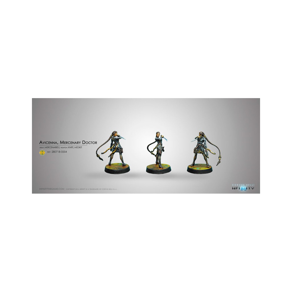 Infinity - Mercenaries - Avicenna, Mercenary Doctor
