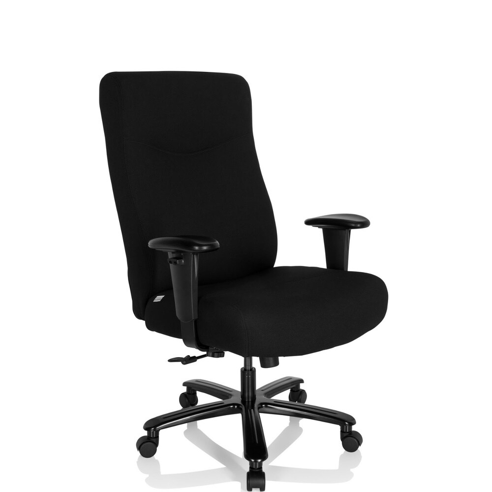 XXL Drehstuhl XXL EVEREST I Stoff mit Armlehnen (höhenverstellbar) hjh OFFICE