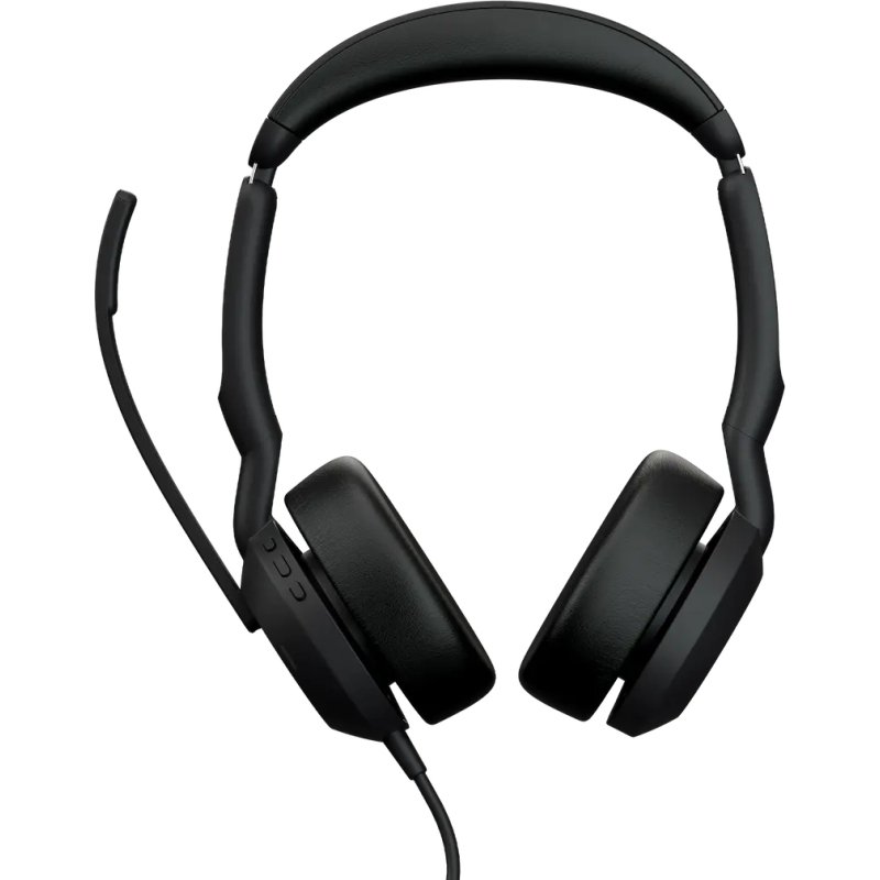 Jabra Evolve2 50 Casque Avec fil Arceau Bureau/Centre d'appels USB Type-C / USB Type-A Bluetooth Noir
