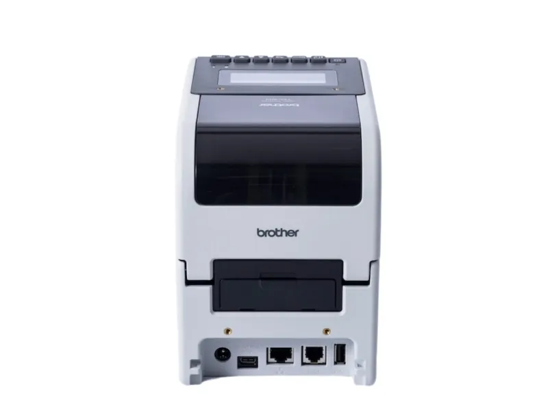 Brother TD-2350D203 - Mærkat/kvitteringsprinter - S/H - direkte termisk - Rulle (6,3 cm) - 203 dpi - op til 152.4 mm/sek. - Wi-Fi(n), Bluetooth 5.2, LAN, USB 2.0, USB vært