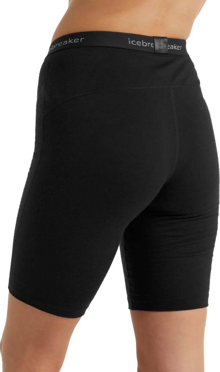 Icebreaker Women's Merino 200 Oasis Thermal Shorts Black