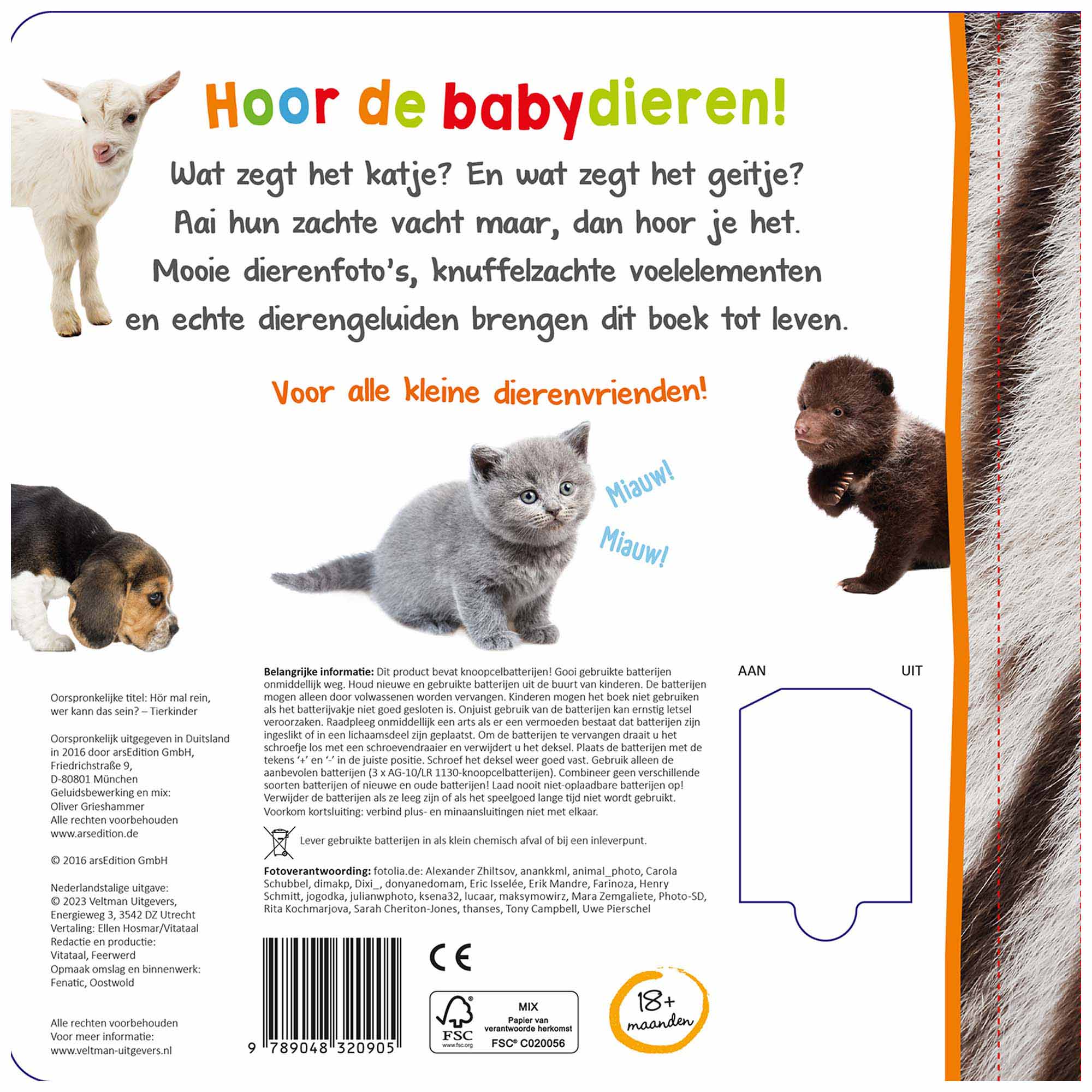 Welk dier hoor ik hier? – Babydieren