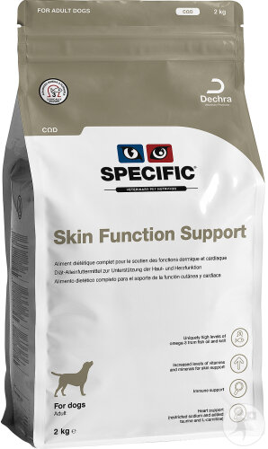 Specific COD Skin Function Support Chiens Adultes Problème De Peau 3x2kg