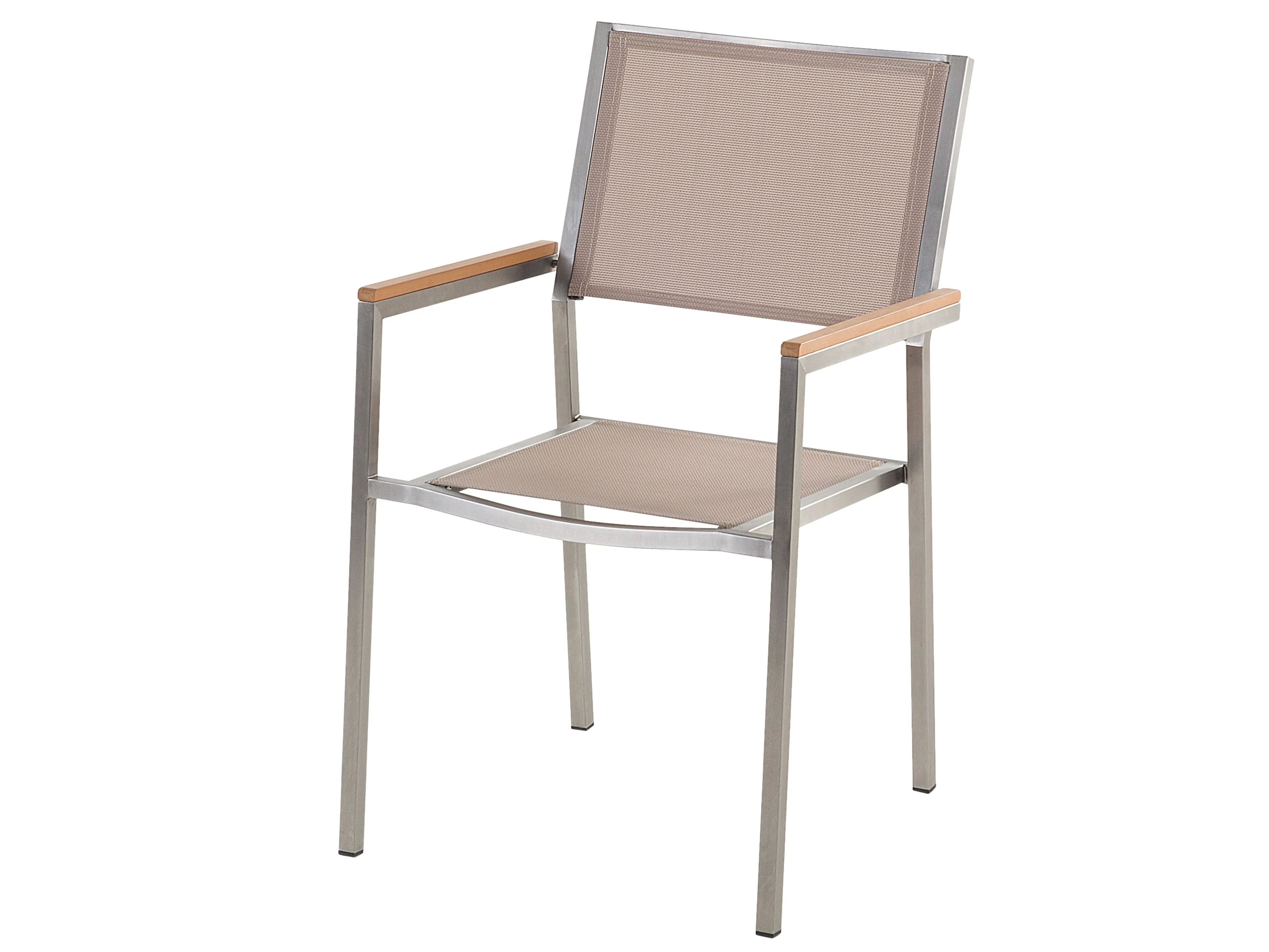 Tuinset 6-zits COSOLETO/GROSSETO Veiligheidsglas Marmereffect Wit/beige