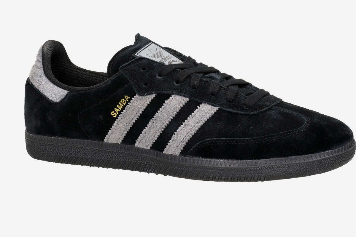adidas Skateboarding Samba ADV Schuh (core black grey four gold)