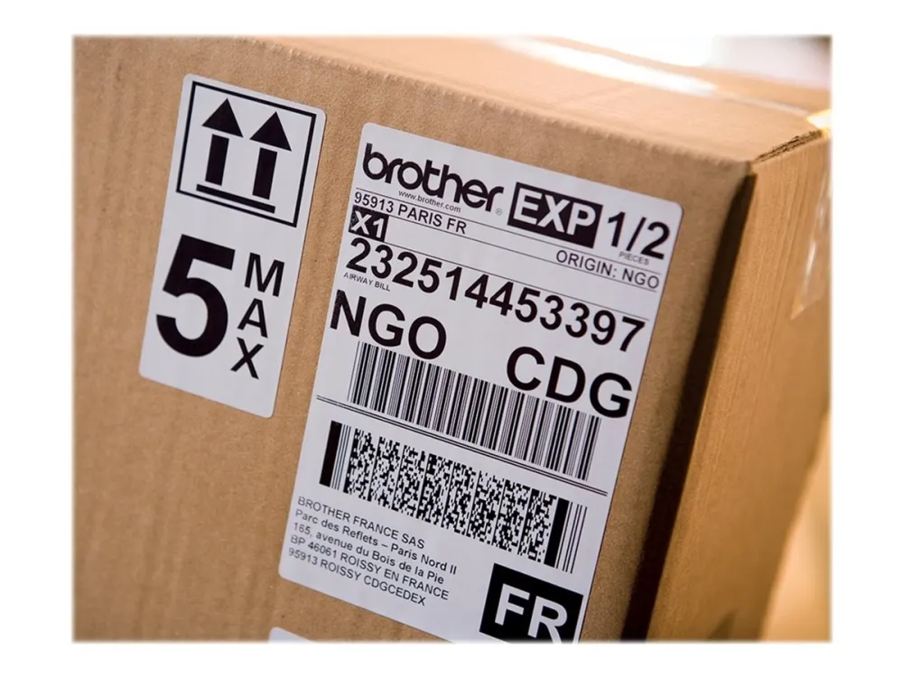 Brother QL-1110NWB - Etiketprinter - direkte termisk - Rulle (10,36 cm) - 300 x 300 dpi - op til 110 mm/sek. - USB 2.0, Bluetooth 2.1 EDR - skærer