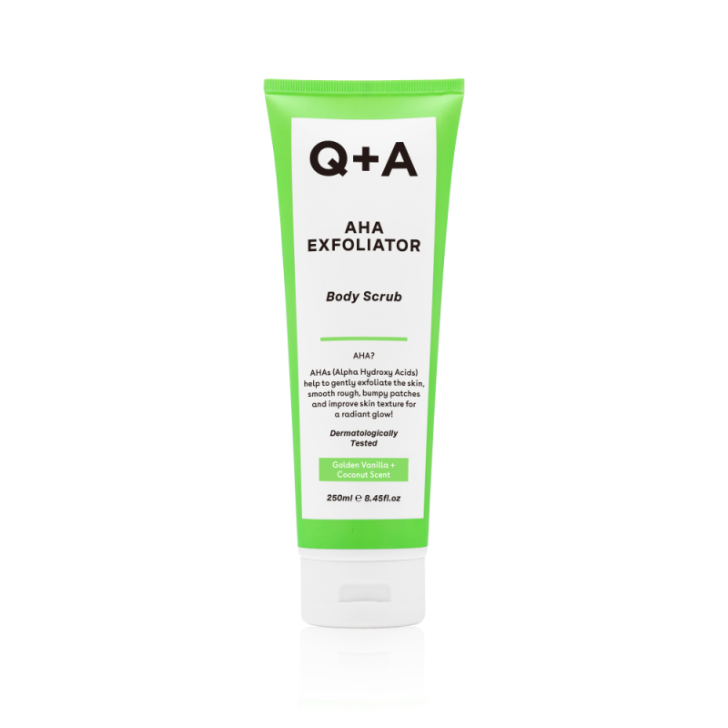 q+a Bodyscrub Exfoliator Aha 250ML