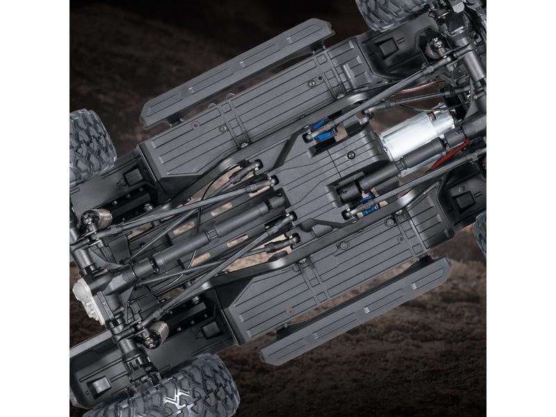 Traxxas Scale Crawler TRX-4 Ford Bronco 2021, Rot ARTR, 1:1 TRX-4 Rockcrawler mit 2-Gang Getriebe, Differentialsperre und offizieller 2021 Ford Bronco Karosserie