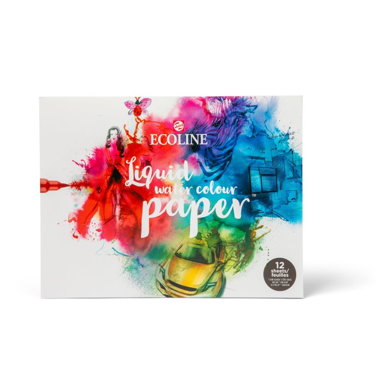 Talens Ecoline Aquarellblock 290g/m²