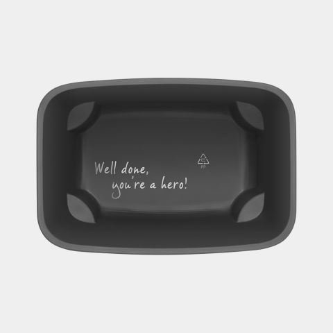 Bo Hi afvalemmer, 4L - Matt Steel Fingerprint Proof