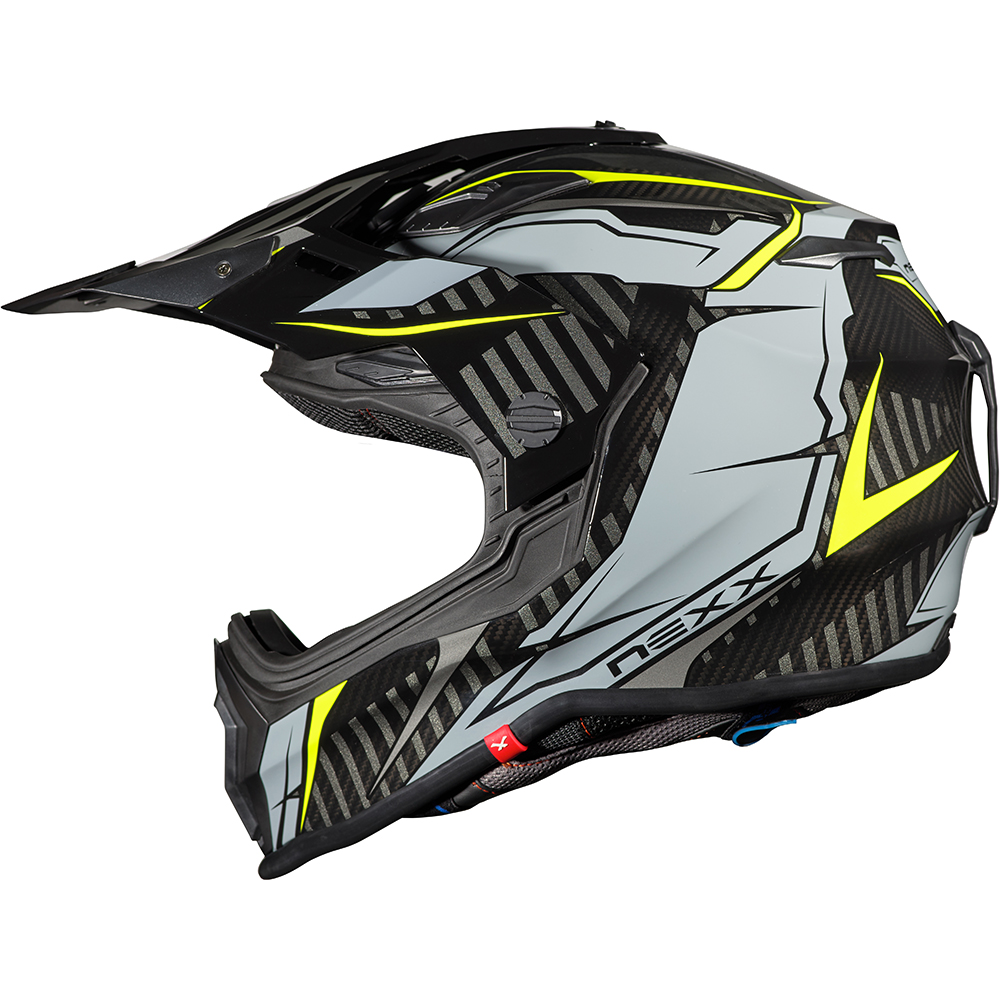 Nexx - Casque X.WRL Atika Noir / Gris / Jaune fluo