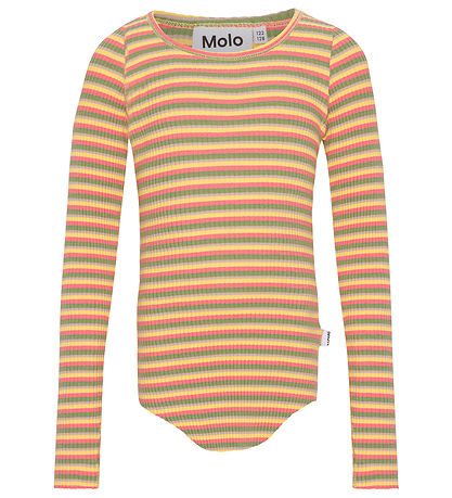 Molo Bluse - Rib - Rochelle - Sonne Coral Moos