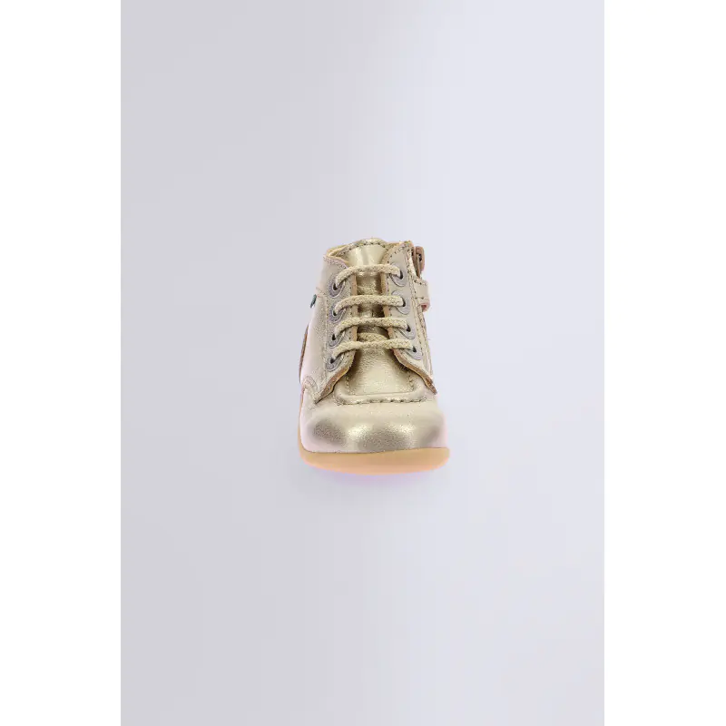 Bonzip Beige champagne BOTTILLONS Cuir Fille