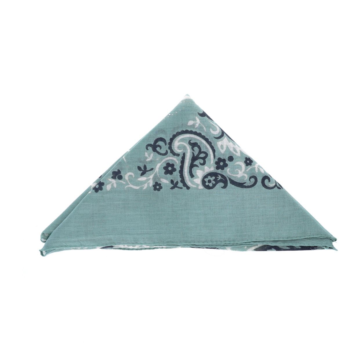 Foulard bandana vert - Petit format Le petit Souk