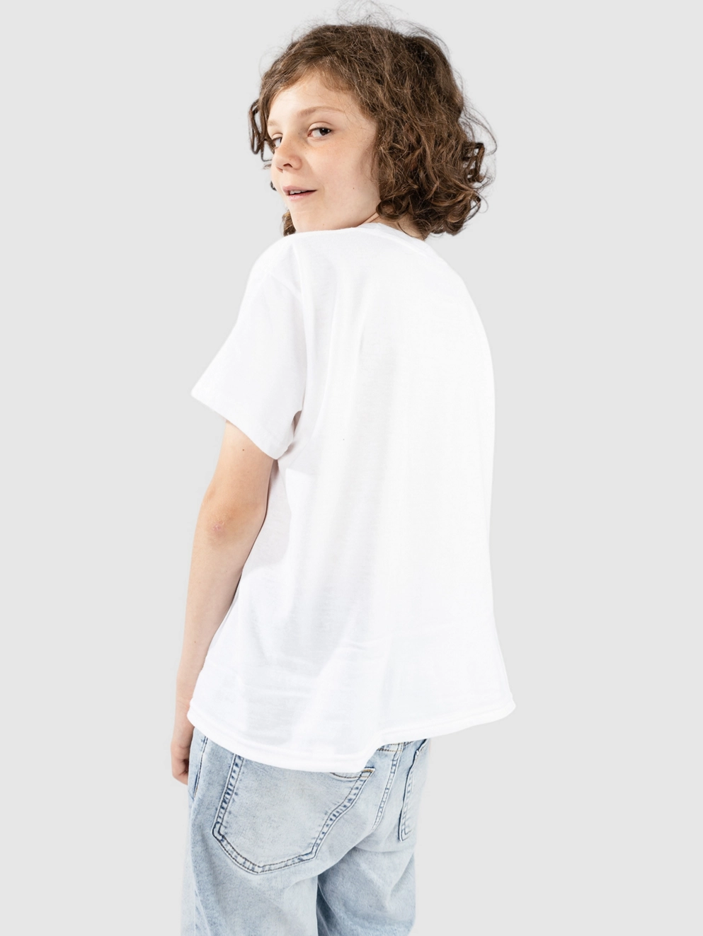 Dravus Wack! Yth Kids T-Shirt white