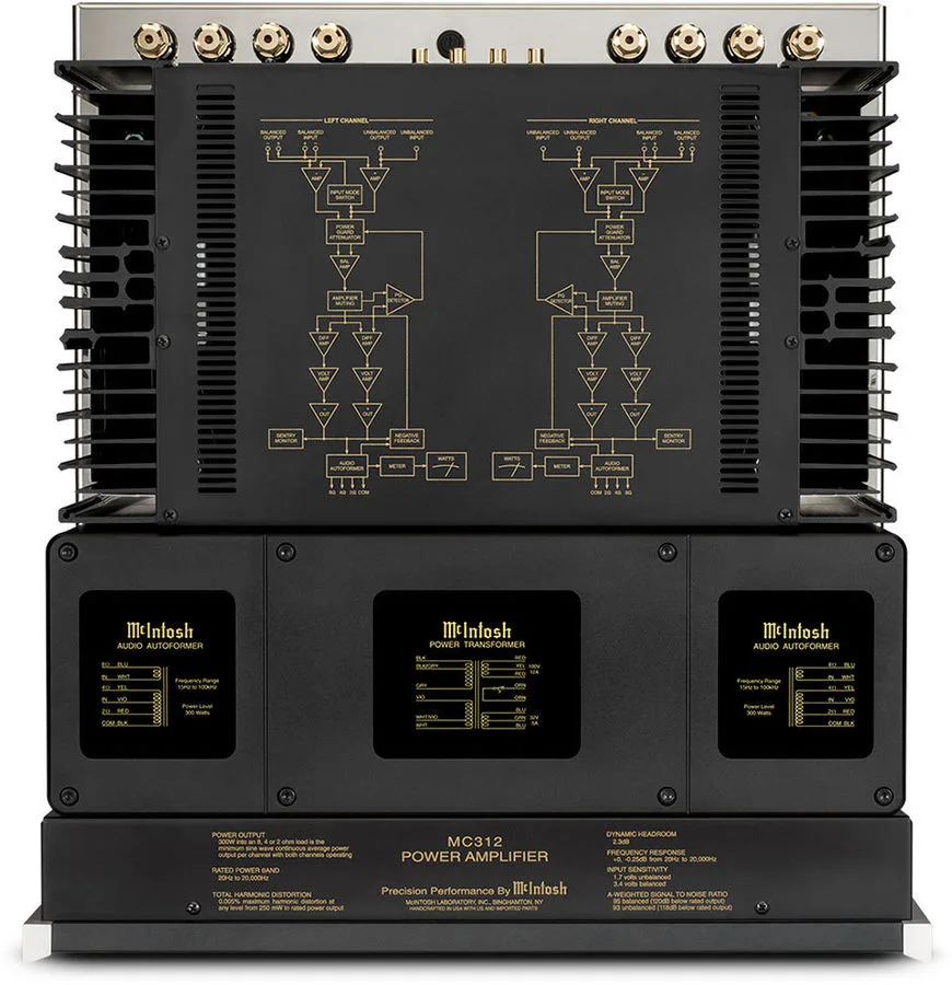 McIntosh MC312 Amplis de puissance