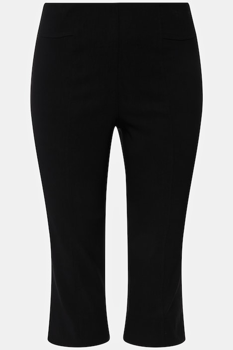 Bengalin-Capri, hochelastisch, knitterarm, Gummibund