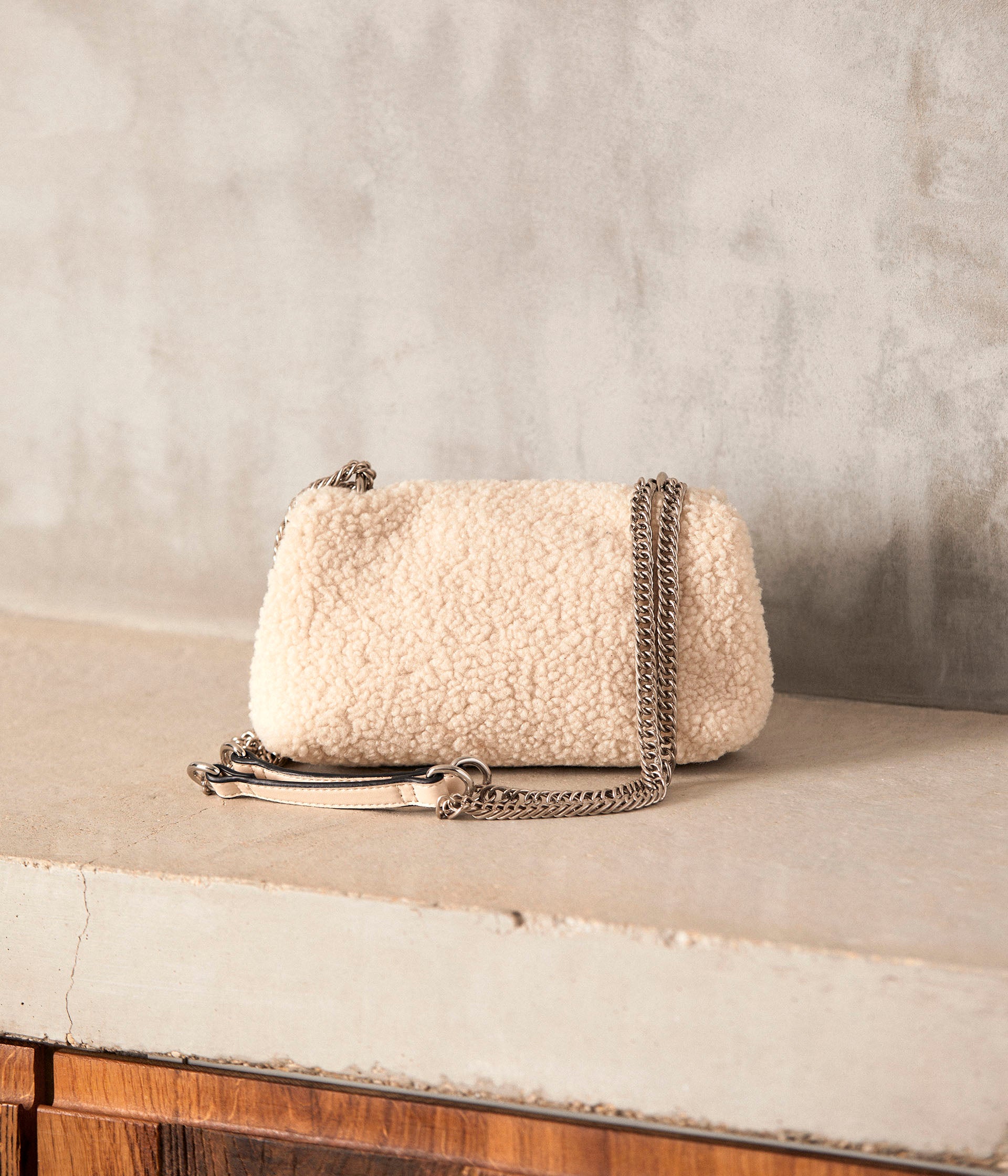 Sac écru Sherpa Adelice